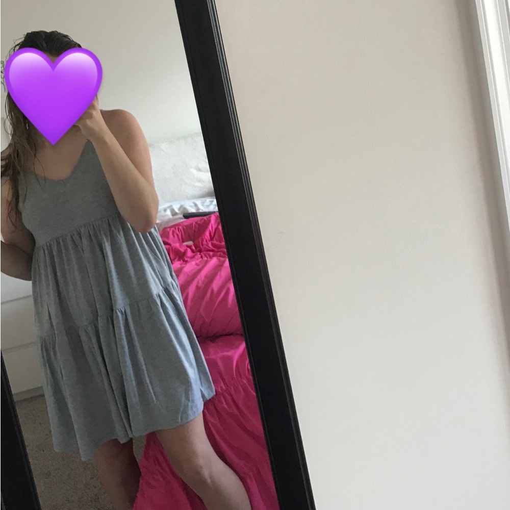 grey sun dress